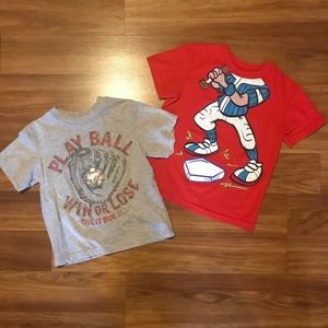 4T ⚾️ Short Sleeve T-Shirts